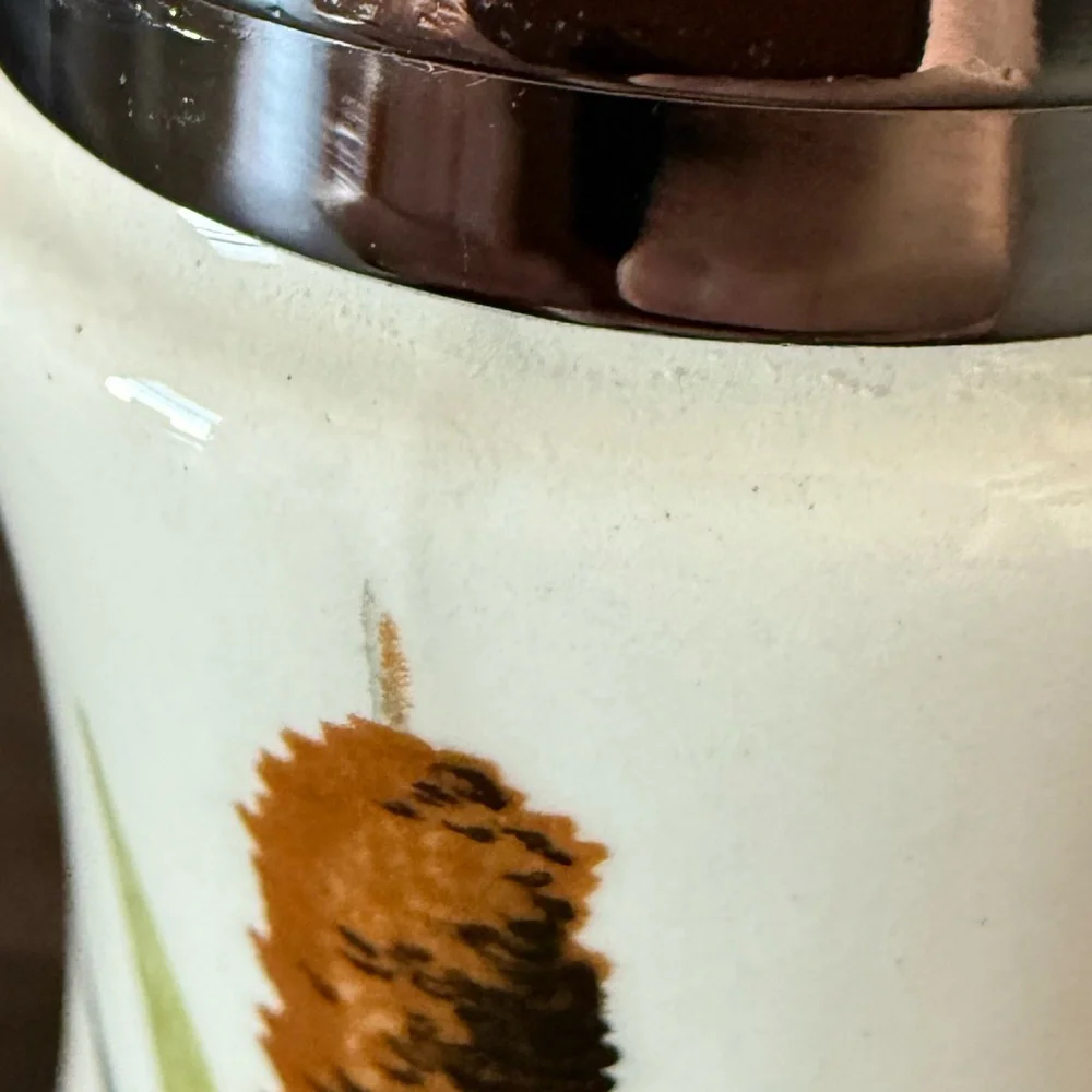 MIDWINTER Sugar/Flour Sifter with Cattail and Dandelion